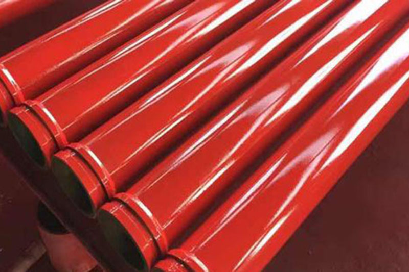 Straight pipes in concrete pumping pipes