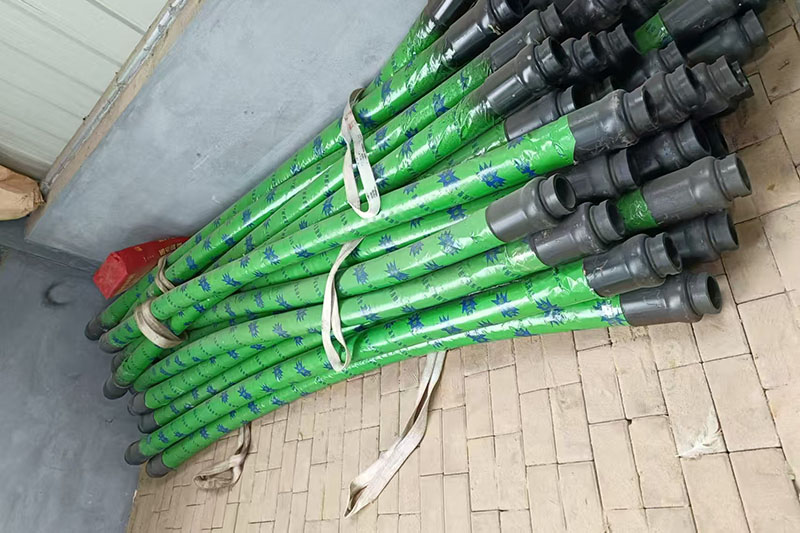 3-meter length concrete pump hose with 80 mm inner diameter
